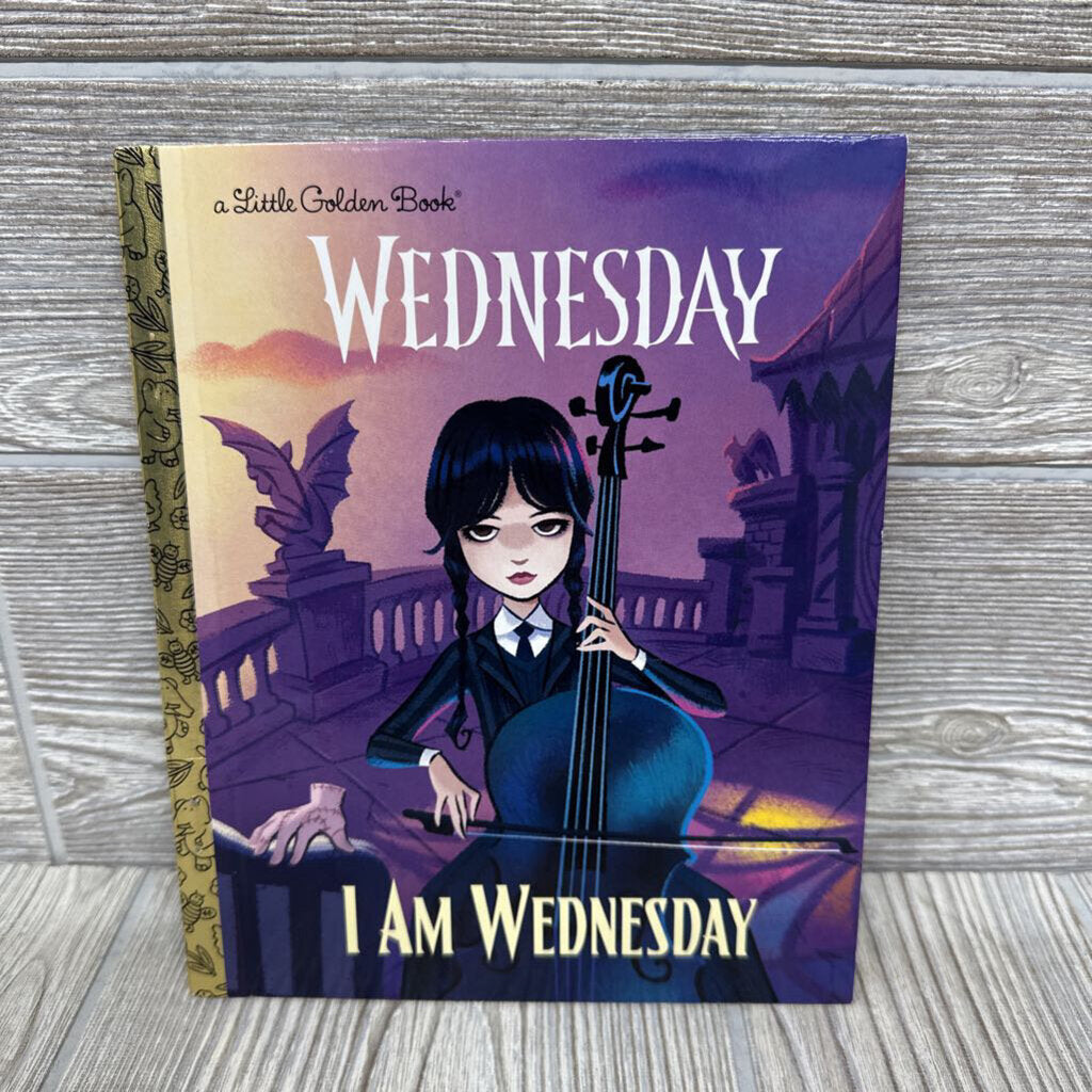 Little Golden Book I Am Wednesday Hardcover Book