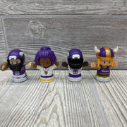 4 Pk Collector x NFL Vikings Figure Set