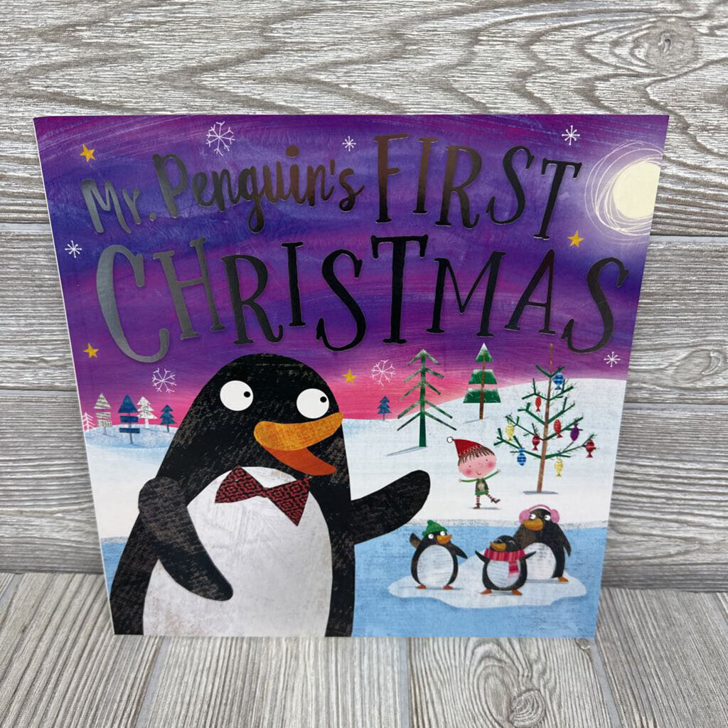 My Penguins First Christmas Paperback Book