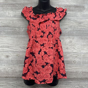 NEW Smocked Shirt Flutter Straps Flowers Large