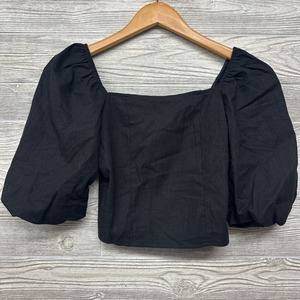 NEW Smocked Puff Sleeve Shirt 12