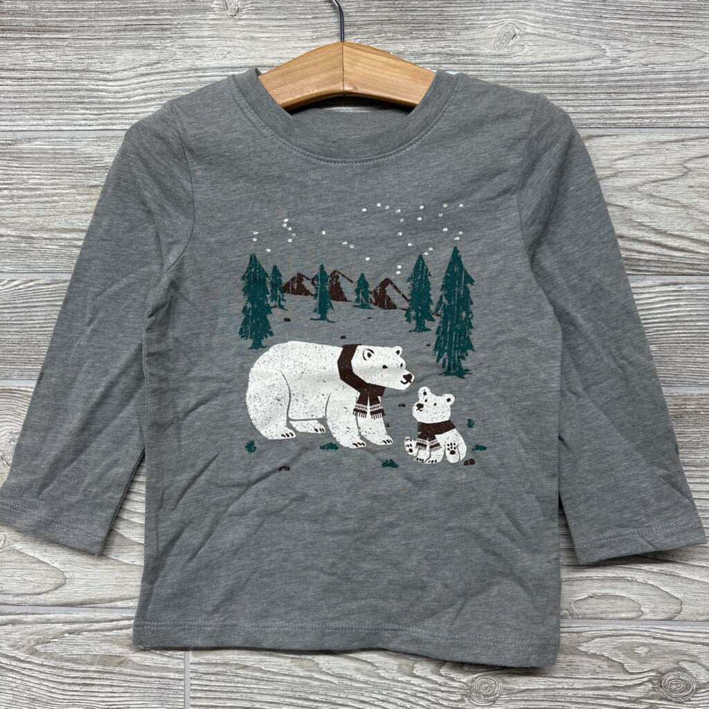 NEW LS Shirt Polar Bear 2t