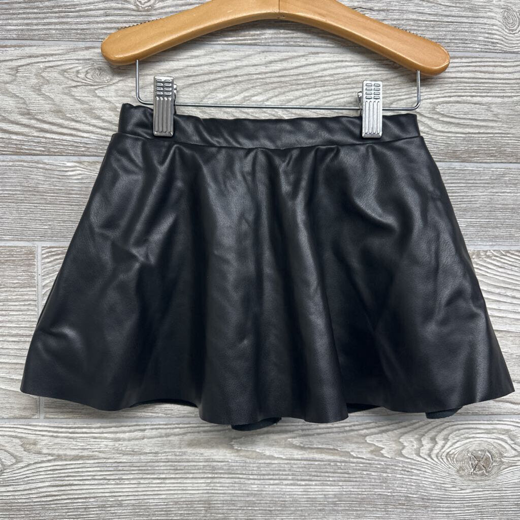 Faux Leather Skirt 4t