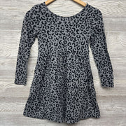 LS Jersey Dress Animal Print 10-12