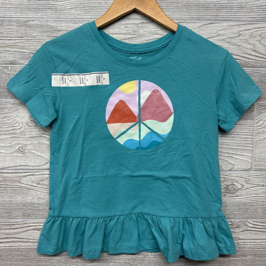 NEW Peplum Shirt Sunrise 10-12