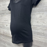 Ribbed Scoop Neck Shirt Medium