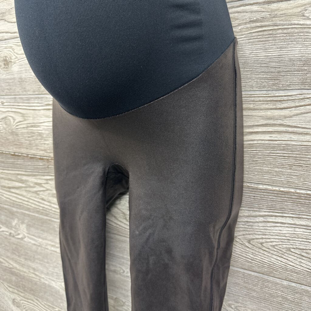 Full Panel Faux Leather Leggings Medium