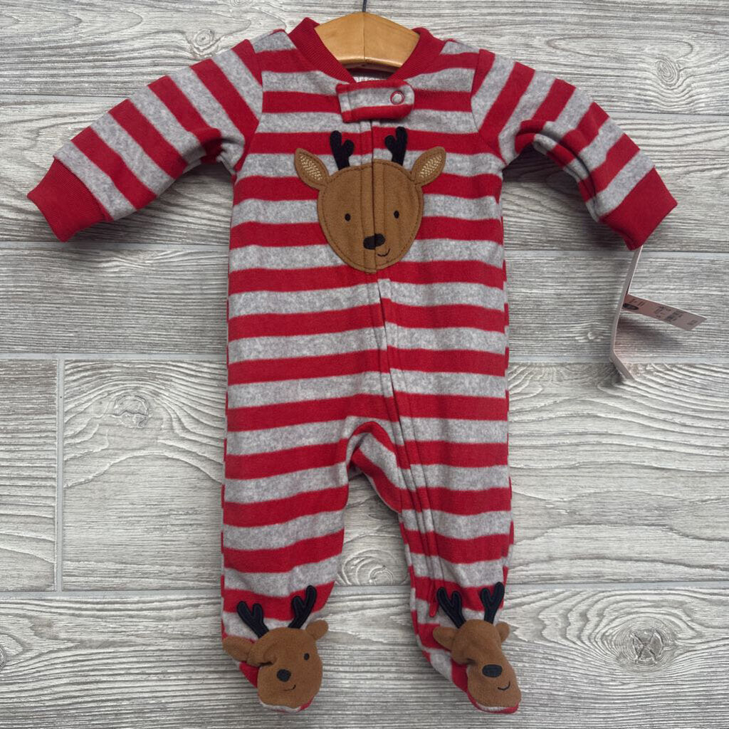 NEW Blanket Sleeper Stripes & Deer NB