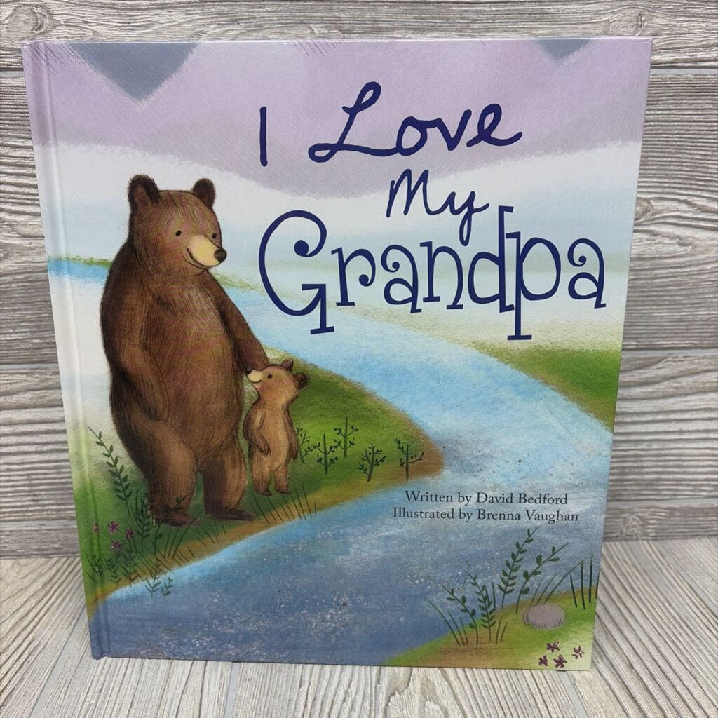 I Love My Grandpa Hardcover Book