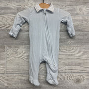 Bamboo Classic Polo Footie Outfit Stripes nb