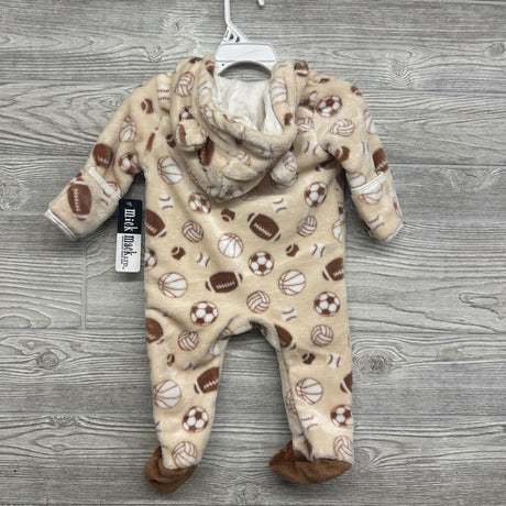 NEW Plush Coverall Football Sports 0-3m