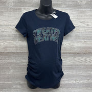 NEW Ruched Shirt Sweater Weather Medium