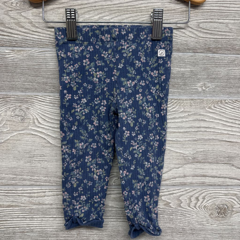 Ribbed Pants Flowers 9M