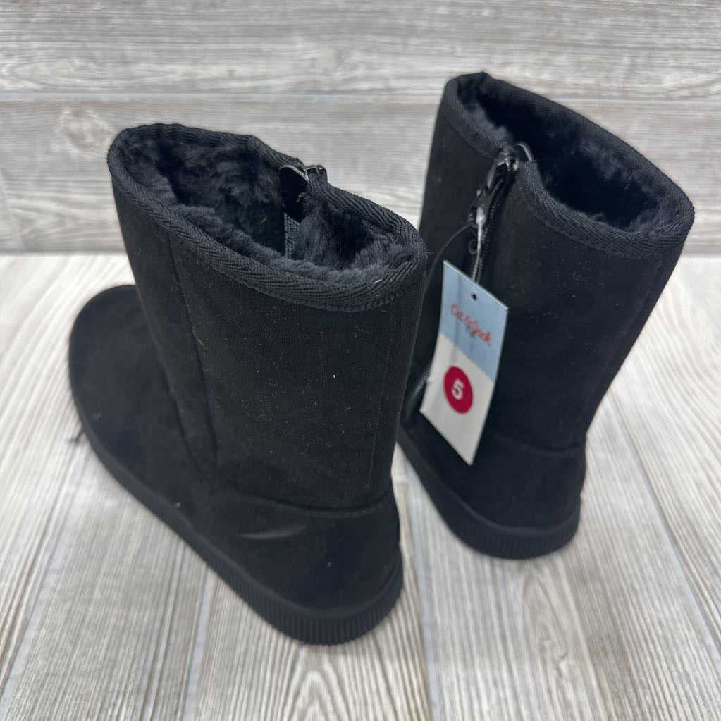 NEW Holland Side Zip Boots 5y