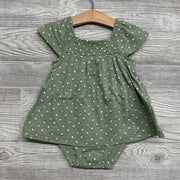 Smocked Sunsuit Flowers 18m
