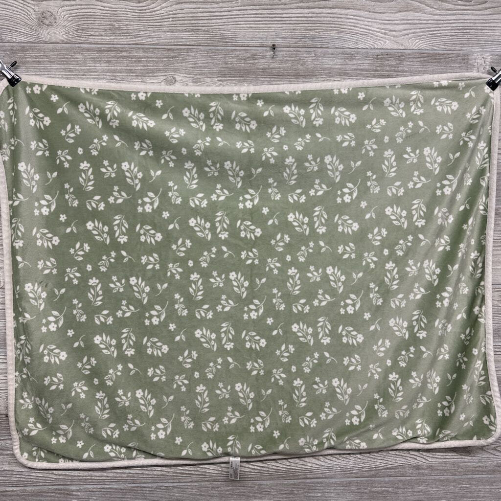Reversible Blanket Flowers & Leaves
