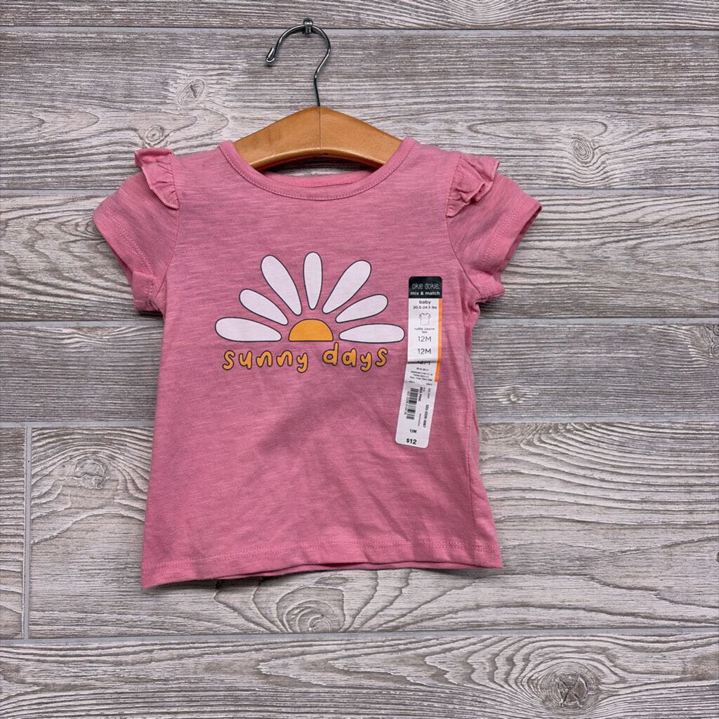 NEW Shirt Flower Sunny Days 12m