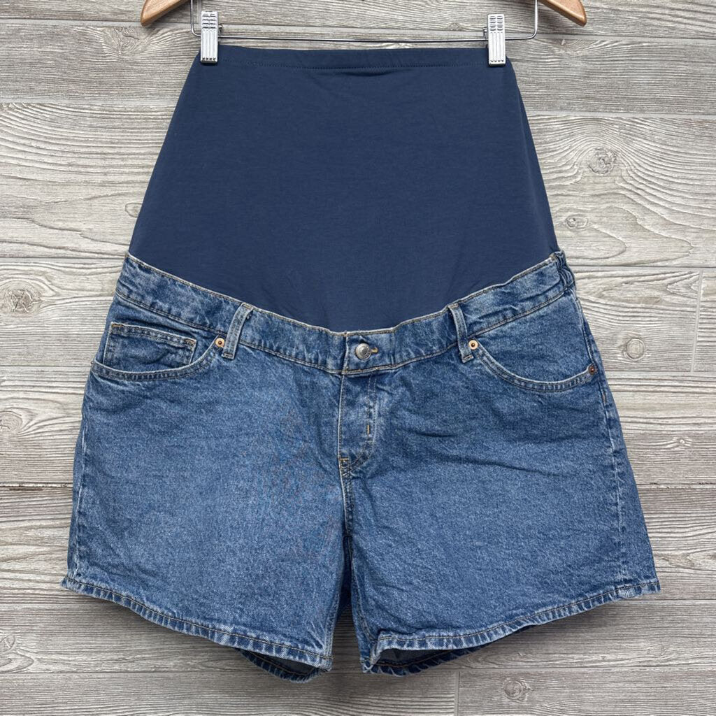 Full Panel Denim Shorts XL