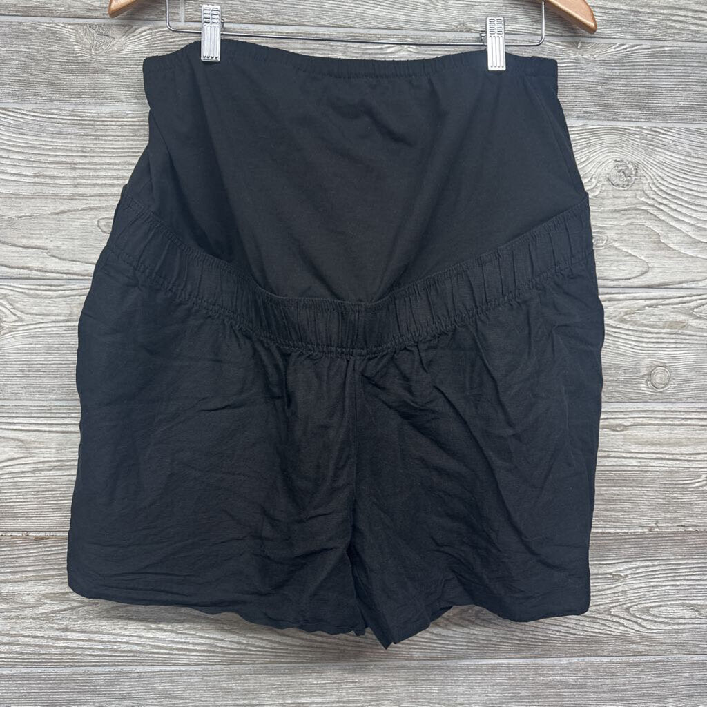 Full Panel Viscose Linen Shorts XL
