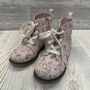 Lace Up Boots Flowers 12c