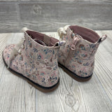Lace Up Boots Flowers 12c