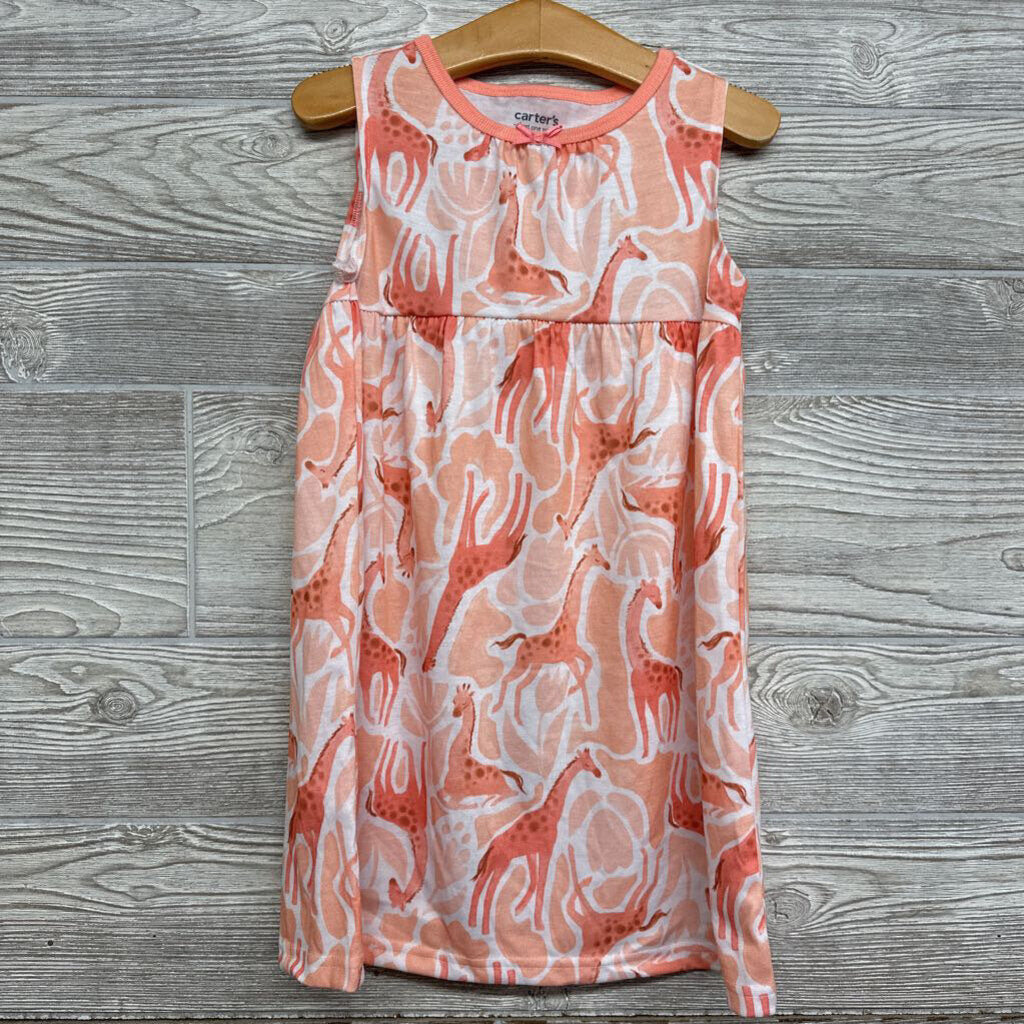 NEW PJ Gown, & 2 Pc PJs Giraffes Animal Print 4t