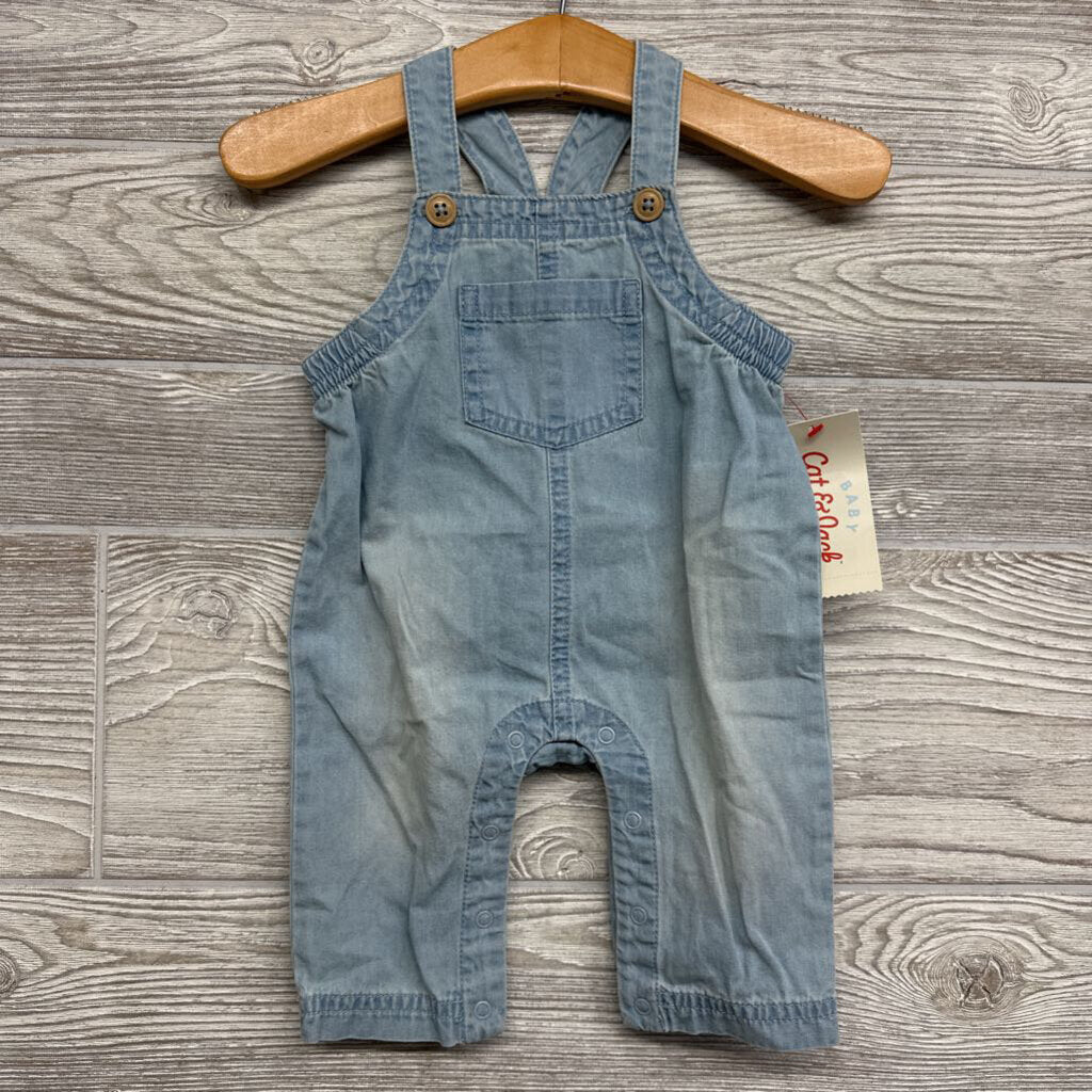 NEW Light Wash Overalls nb