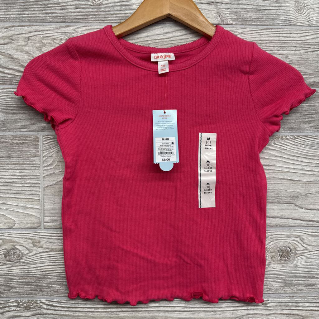 NEW Ribbed Shirt Lettuce Trim 8