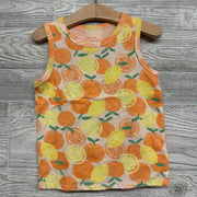 NEW Tank Top Oranges Lemons 4t
