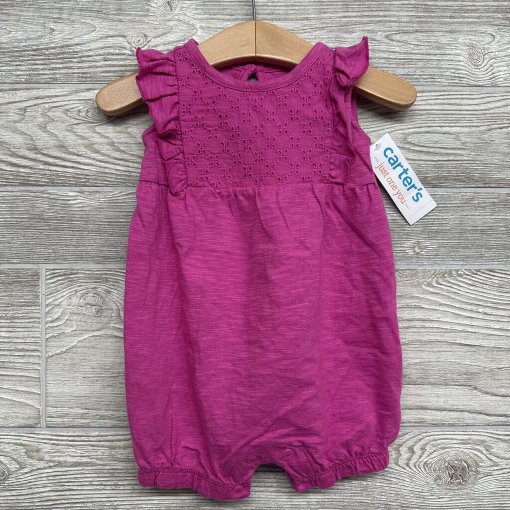 NEW Romper Ruffle Eyelet 6m