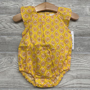 NEW Cap Sleeve Romper Flowers 3m