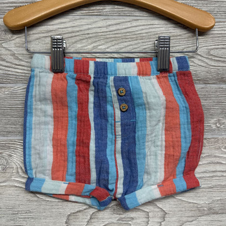 NEW Gauze Tank Top & Shorts Stripes 3-6m