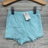 NEW Ribbed Shirt & Shorts Lettuce Trim 12m