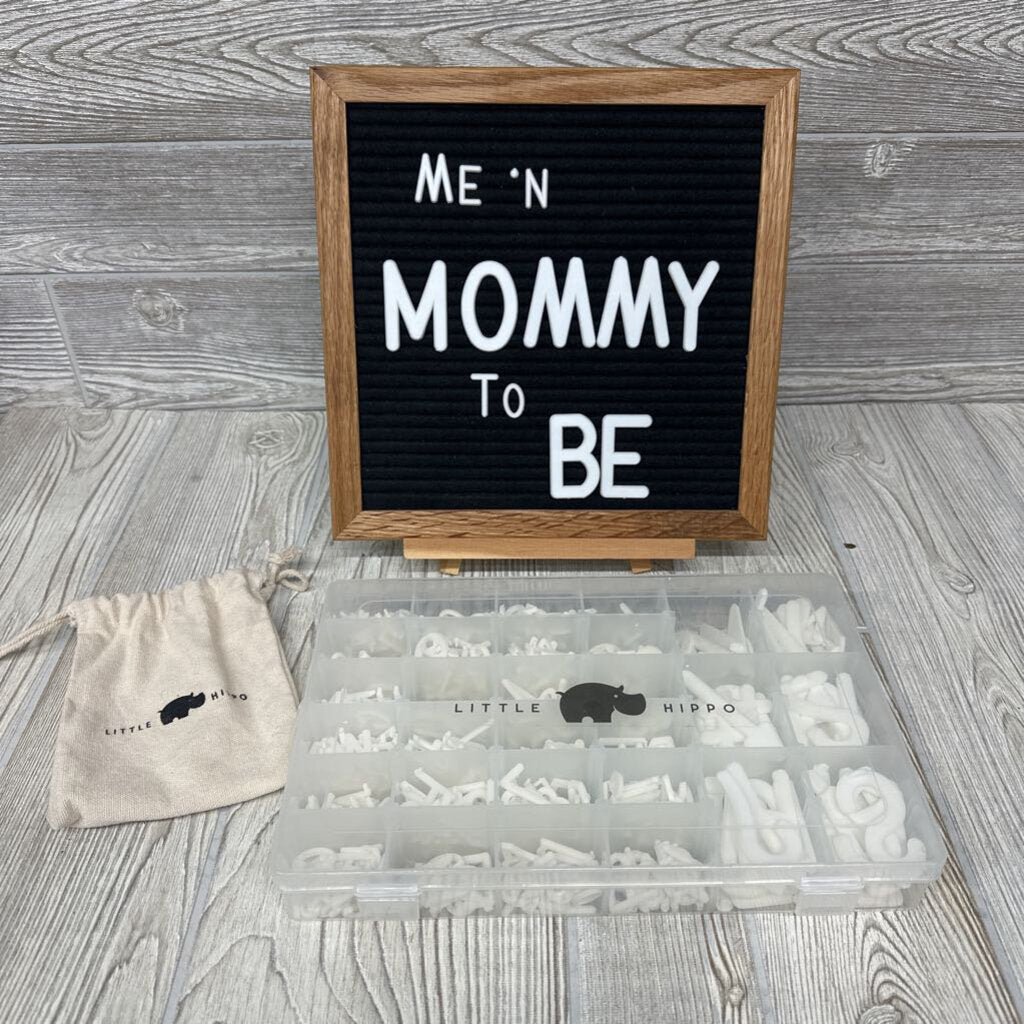 Felt Letter Message Board, Easel & Case