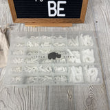 Felt Letter Message Board, Easel & Case