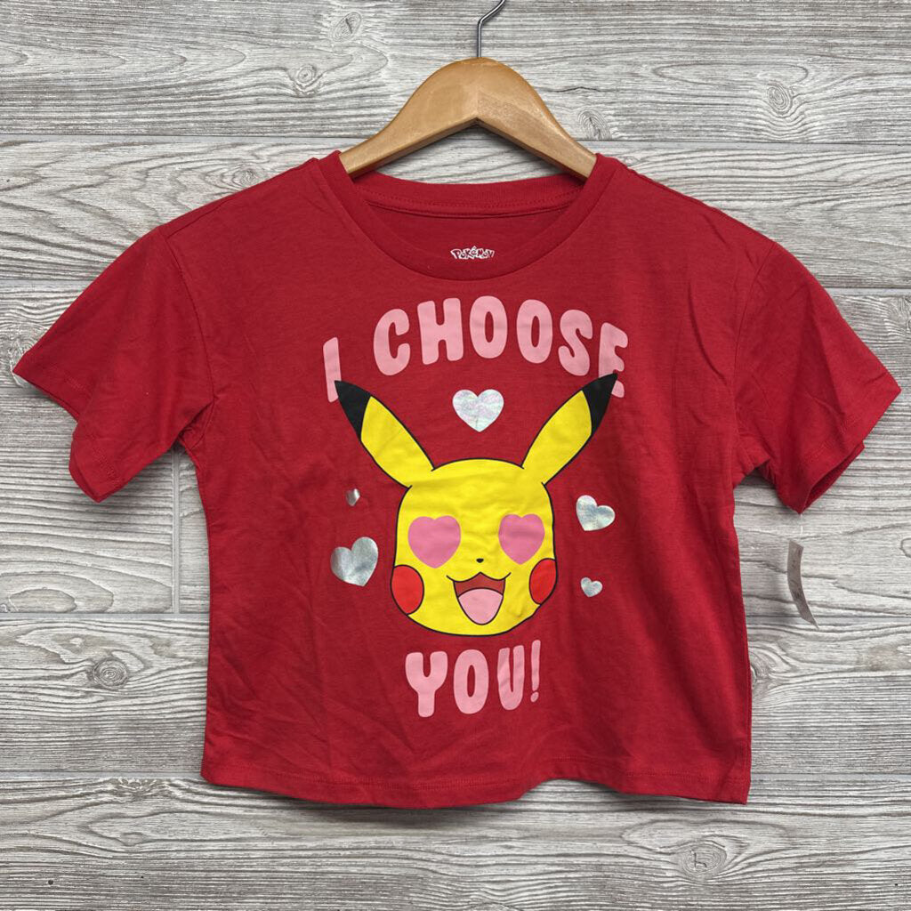 NEW Cropped Shirt I Choose You Pikachu 10-12