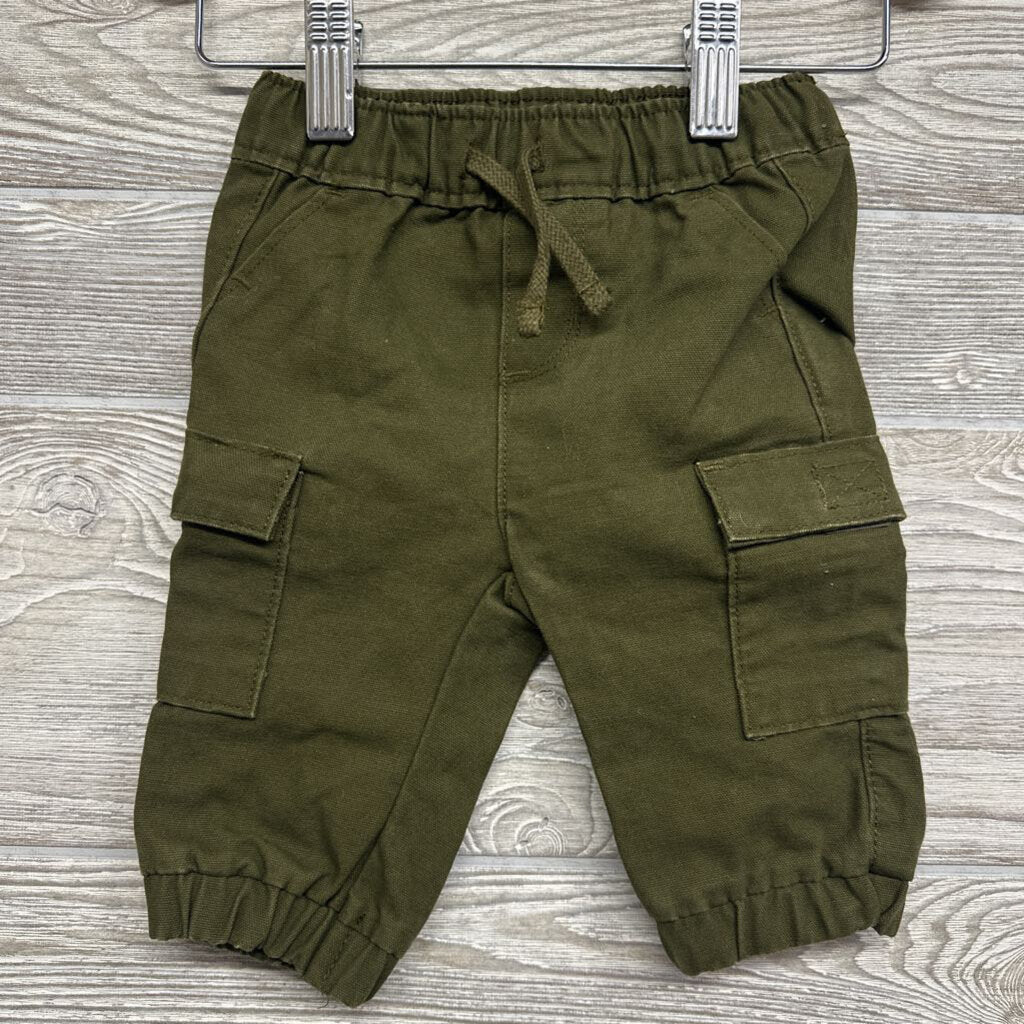 Drawstring Cargo Joggers 0-3m