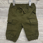 Drawstring Cargo Joggers 0-3m