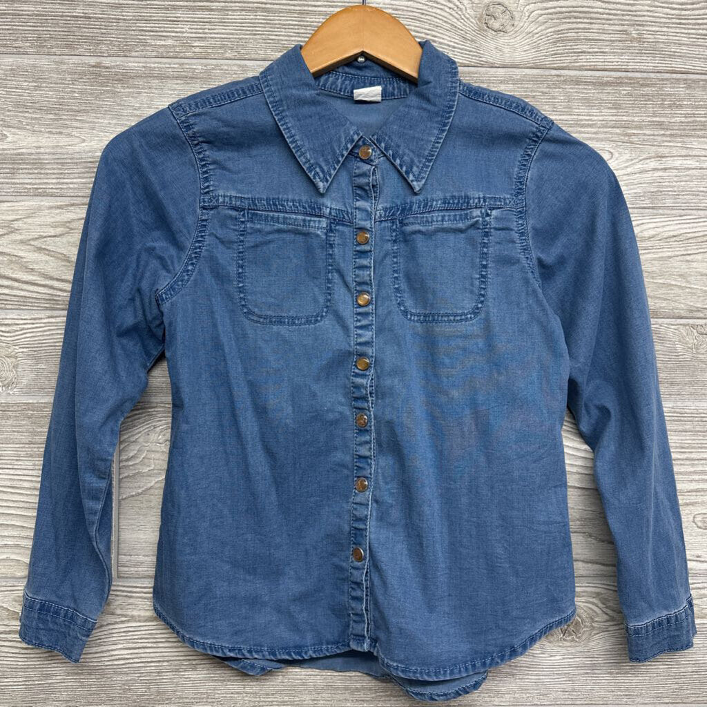 LS Chambray Button Up Shirt 9-10