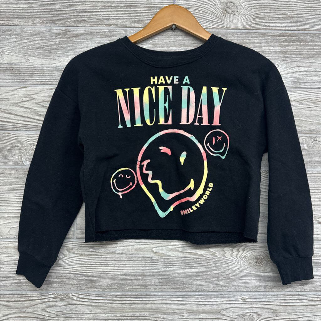 Cropped Crewneck Have A Nice Day 8