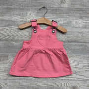 Knit Denim Jumper Heart Pocket 3-6m