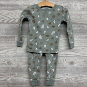 2 Pc Pj Cookies & Milk 3t