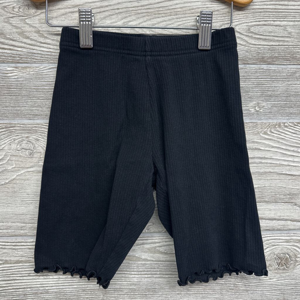 Ribbed Bike Shorts Lettuce Trim 8