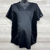 Pocket Stretch Maternity Scrubs Top XL