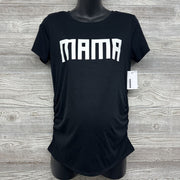 NEW Ruched Shirt Mama Medium
