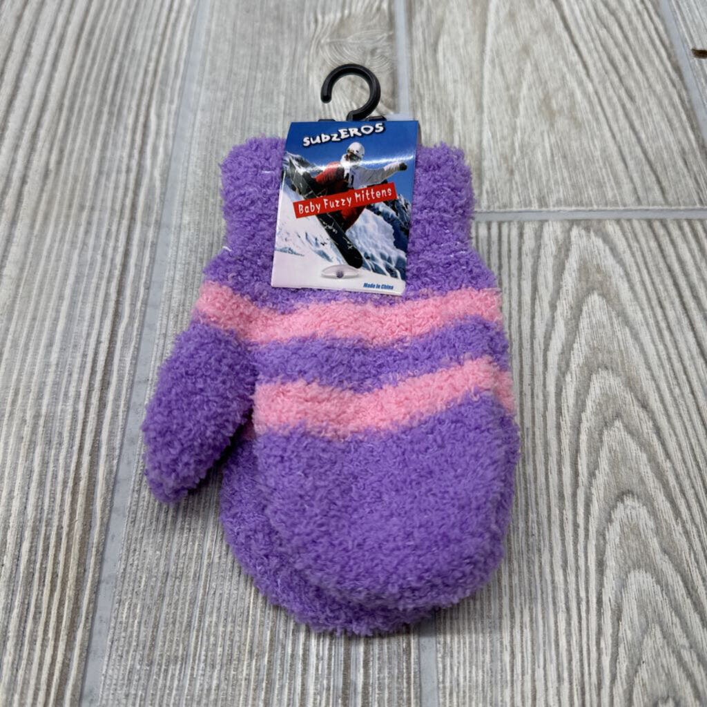 NEW Infant Fuzzy Mittens
