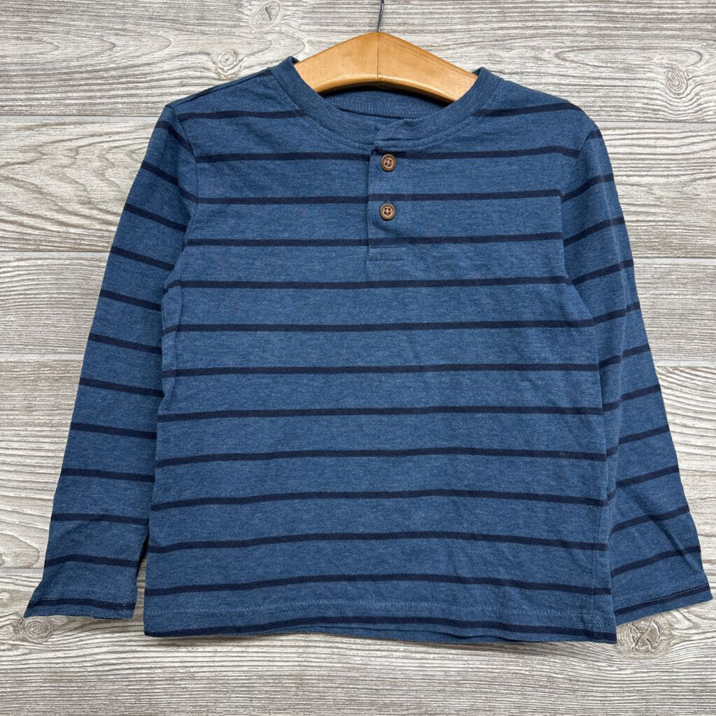 Henley Shirt Stripes 5t
