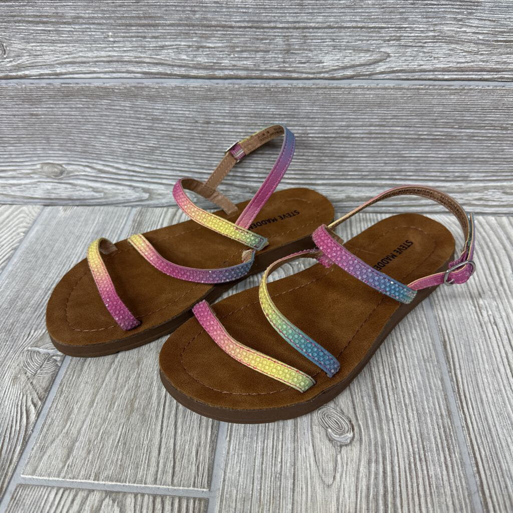 JPlum Strap Sandals Sequins 2y