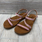 JPlum Flower Strap Sandals Sequins 2y