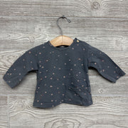 LS Shirt Chest Pocket Stars Too Kind 1-3m